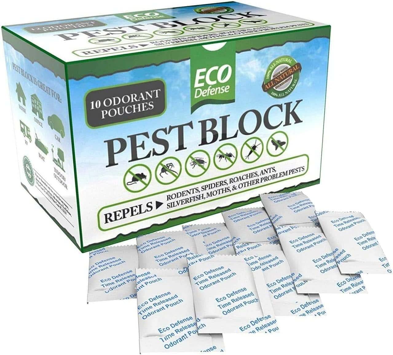 Eco Pro Pest Control Rat and Mouse Bait Station 2 Pack - Quickly